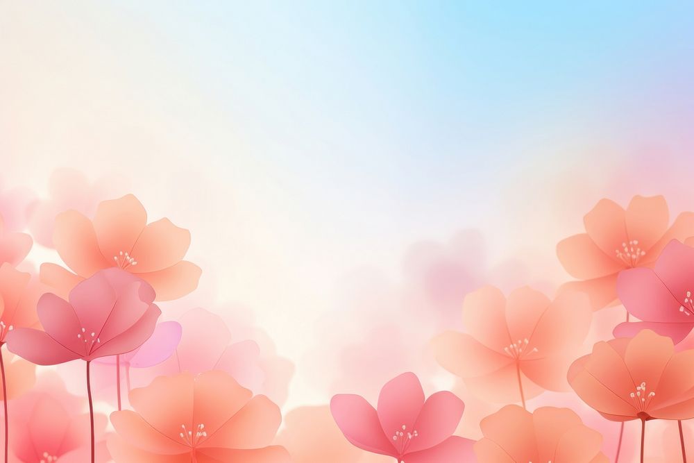 Flowers wedding gradient background backgrounds abstract outdoors.