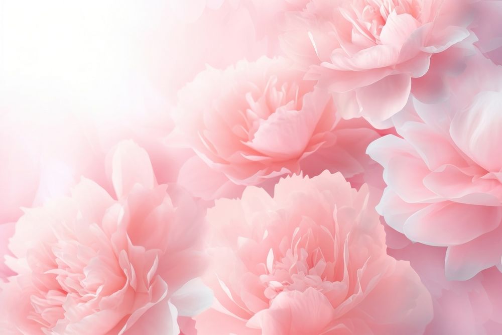 Peonies gradient background backgrounds abstract blossom.
