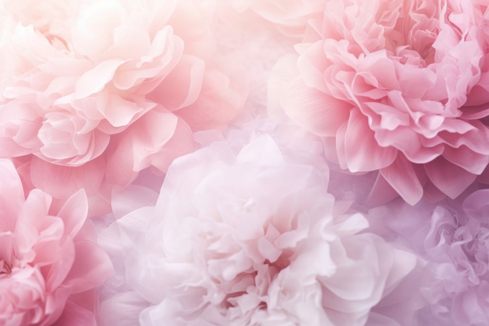 Peonies gradient background backgrounds abstract blossom.