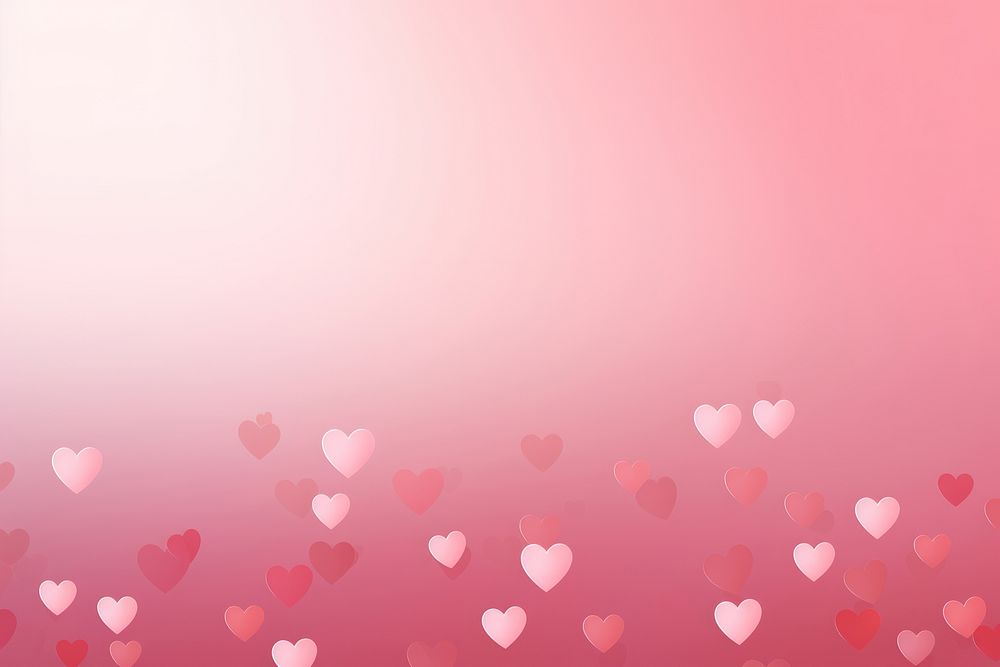 Pink hearts gradient background backgrounds abstract petal.