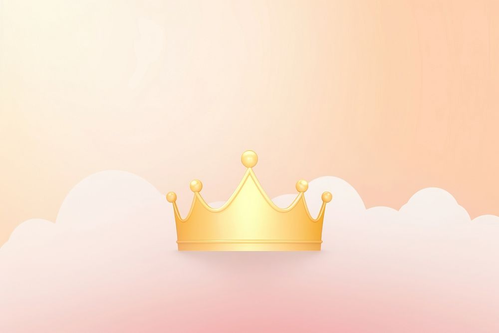 Yellow crown gradient background backgrounds accessories accessory.