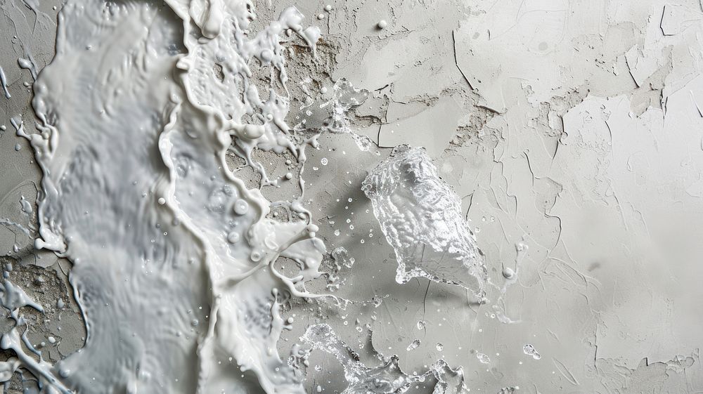 Water abstract plaster rough.
