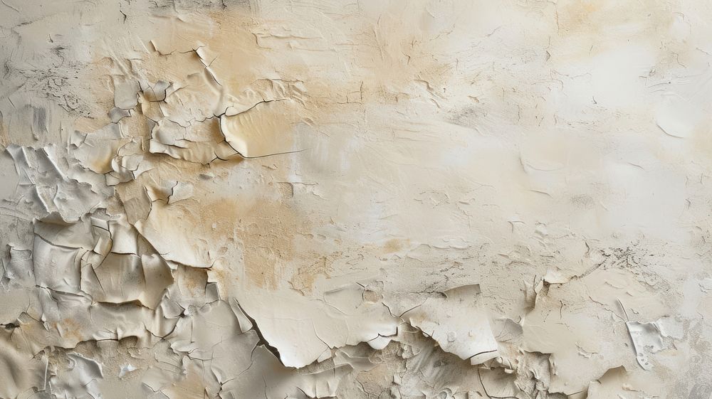 Beige abstract plaster rough.