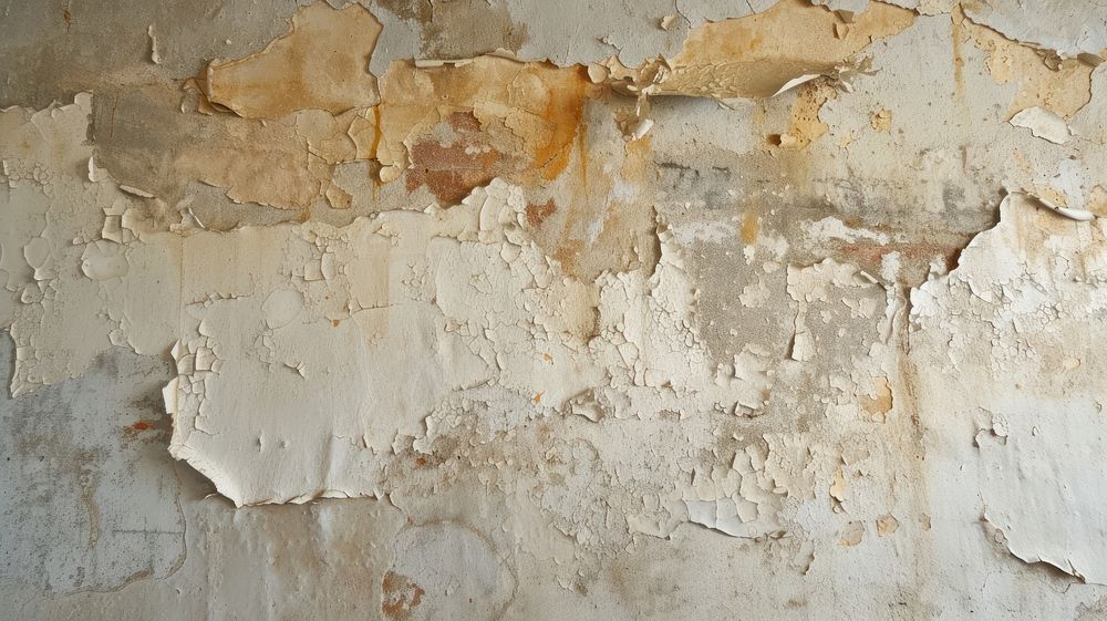 Distressed abstract plaster rough.