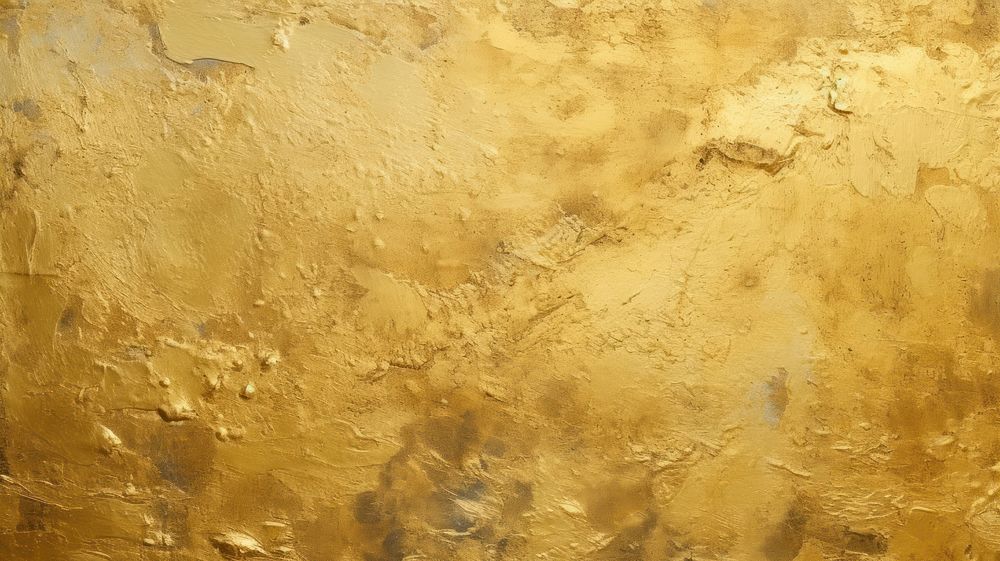 Gold wall abstract plaster.