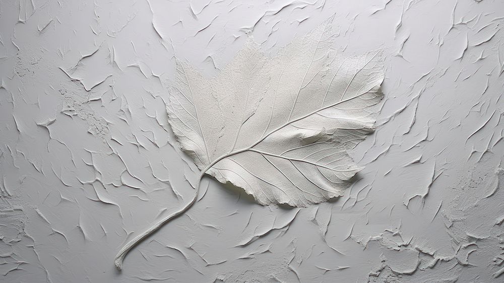 Leaf white wall backgrounds.