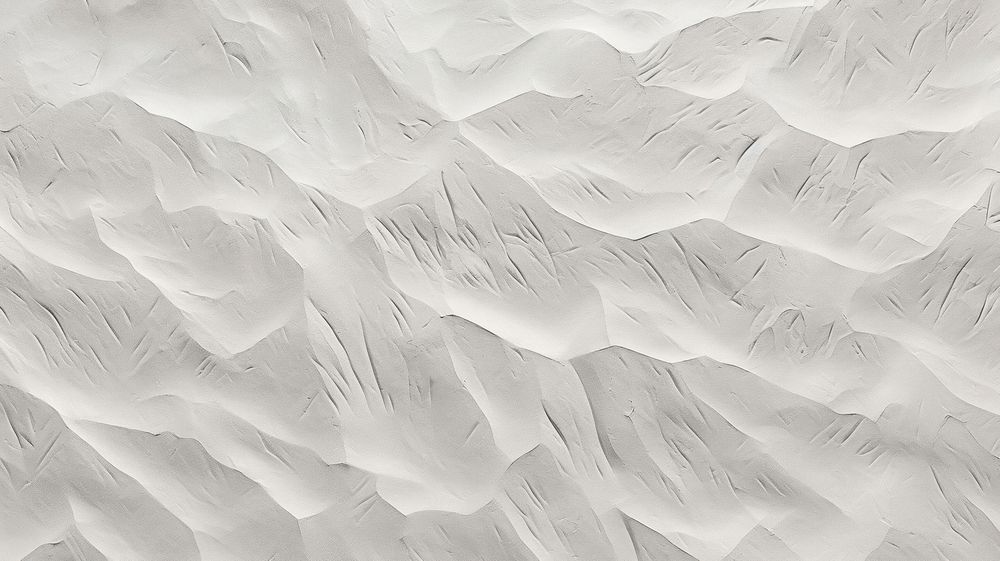 Mountain abstract white wall.