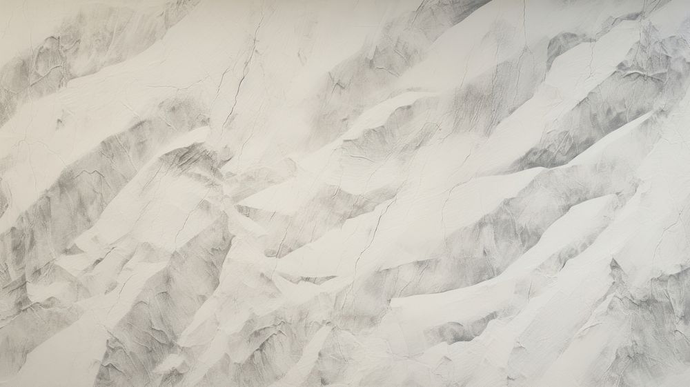 Mountain abstract plaster white.