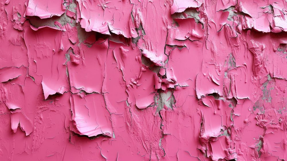 Pink wall architecture rough.
