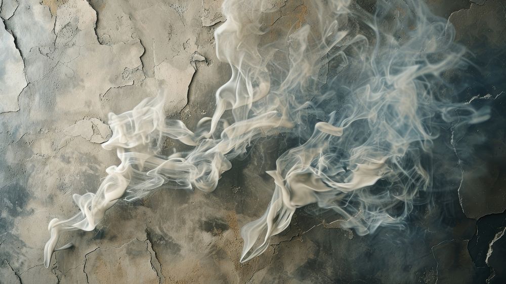 Smoke abstract wall backgrounds.