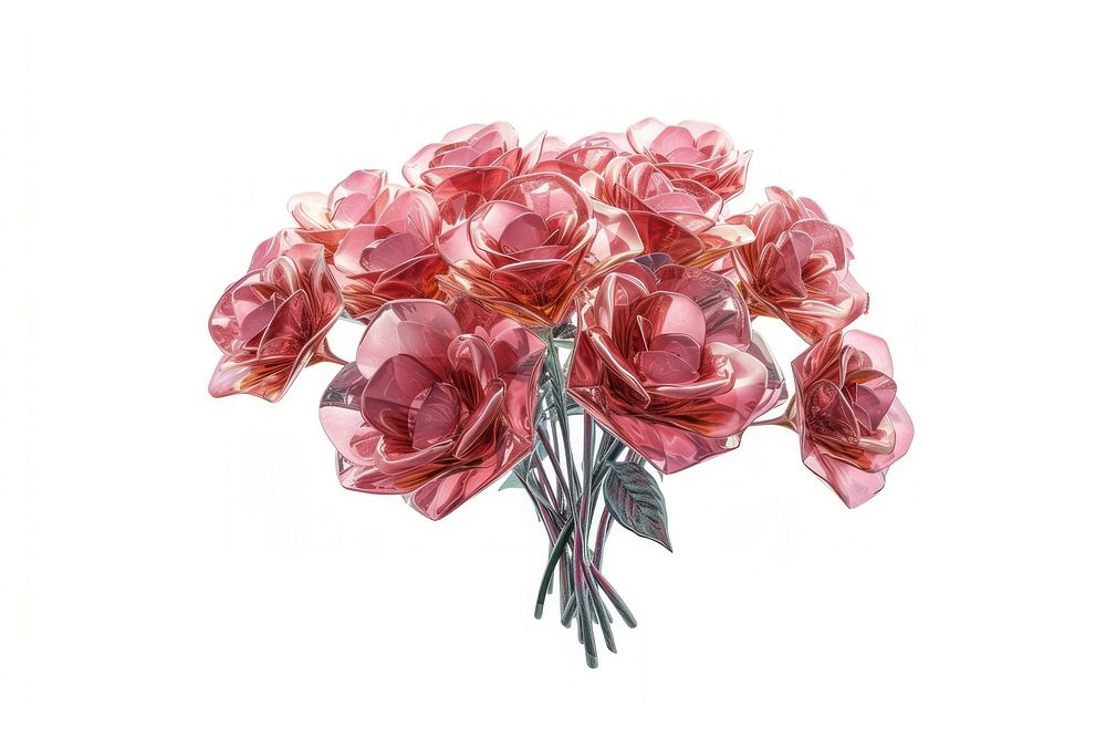 Bouquet of roses jewelry flower plant.