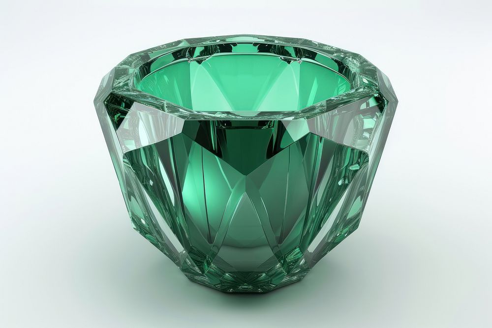 Compost bin gemstone jewelry emerald.