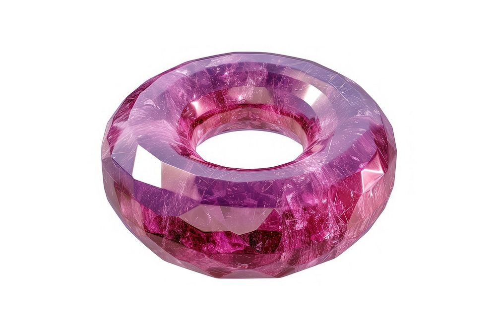 Donut gemstone jewelry amethyst.