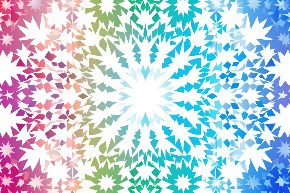 Snowflake pattern background backgrounds plant leaf.