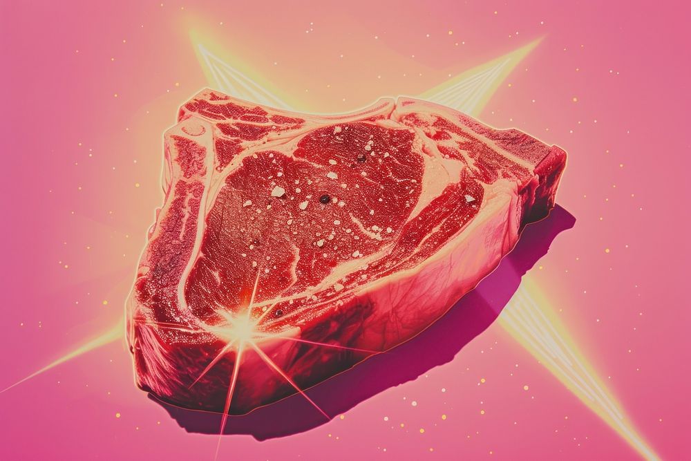 T-Bone Steak steak meat beef.