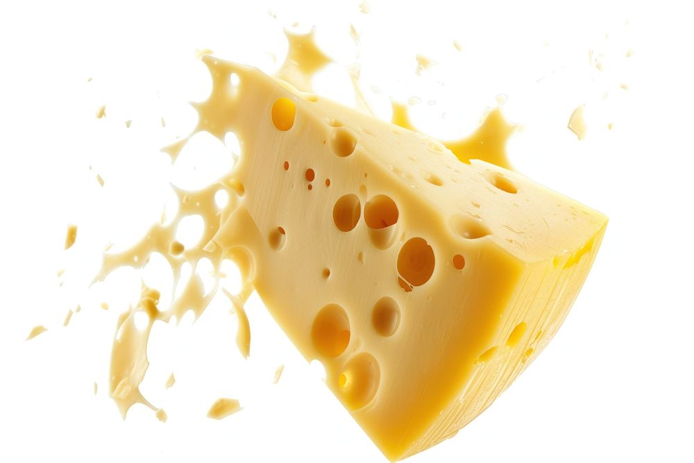 Cheese food parmigiano-reggiano white background.