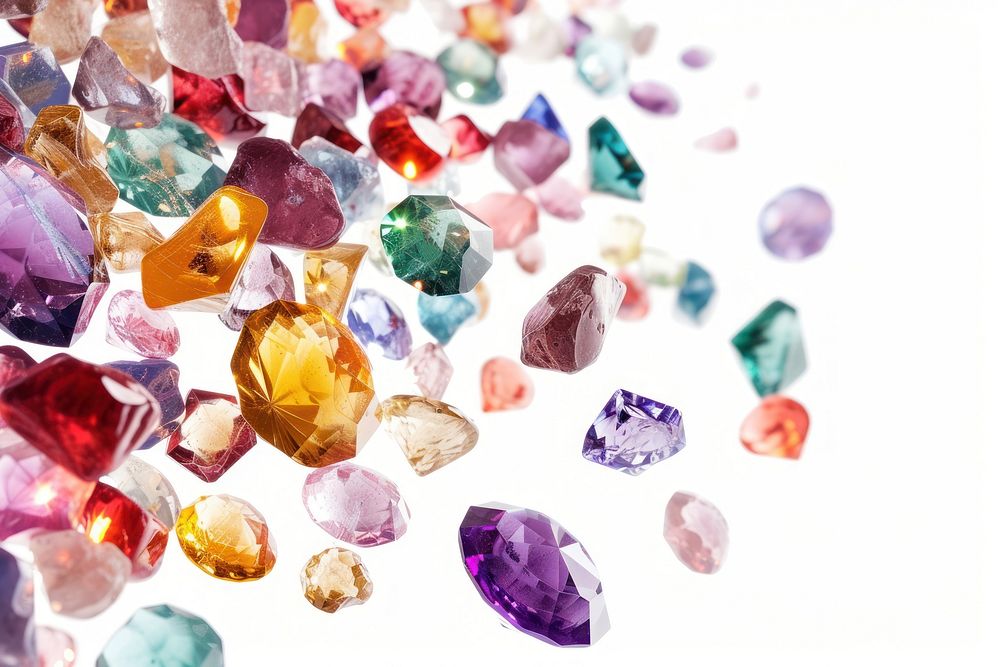 Gemstones backgrounds amethyst jewelry.