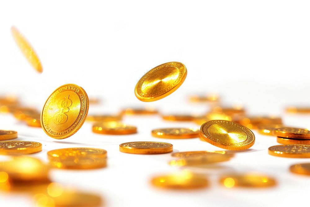 Gold coins backgrounds money pill.