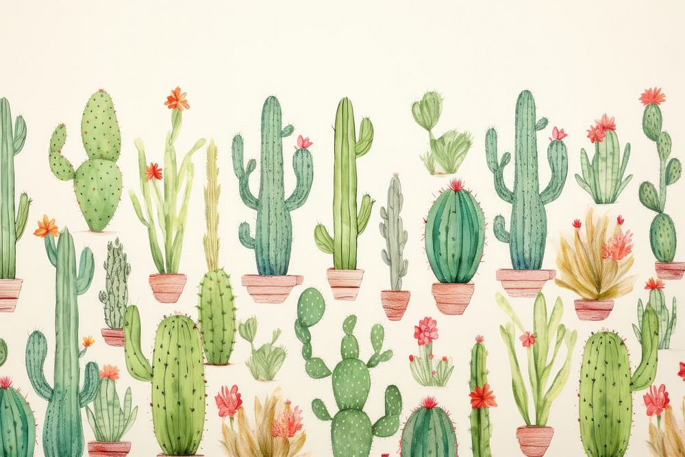 Background cactus garden backgrounds plant creativity.