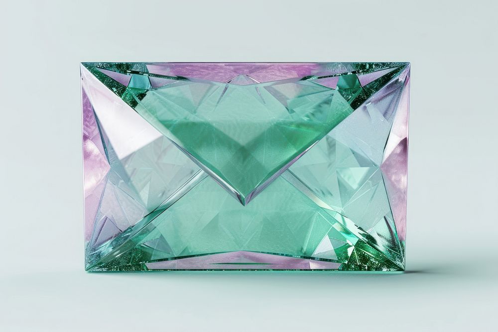 Mail gemstone jewelry crystal.