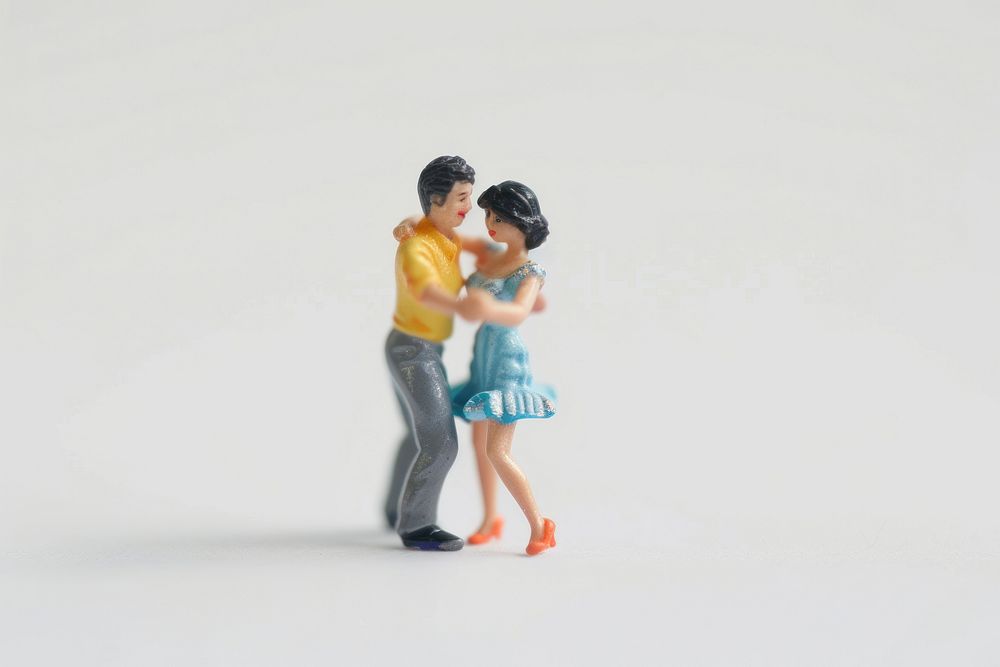 Couple dancing photography toy entertainment.