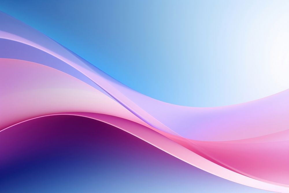 Smooth curve line on bright background backgrounds technology futuristic.