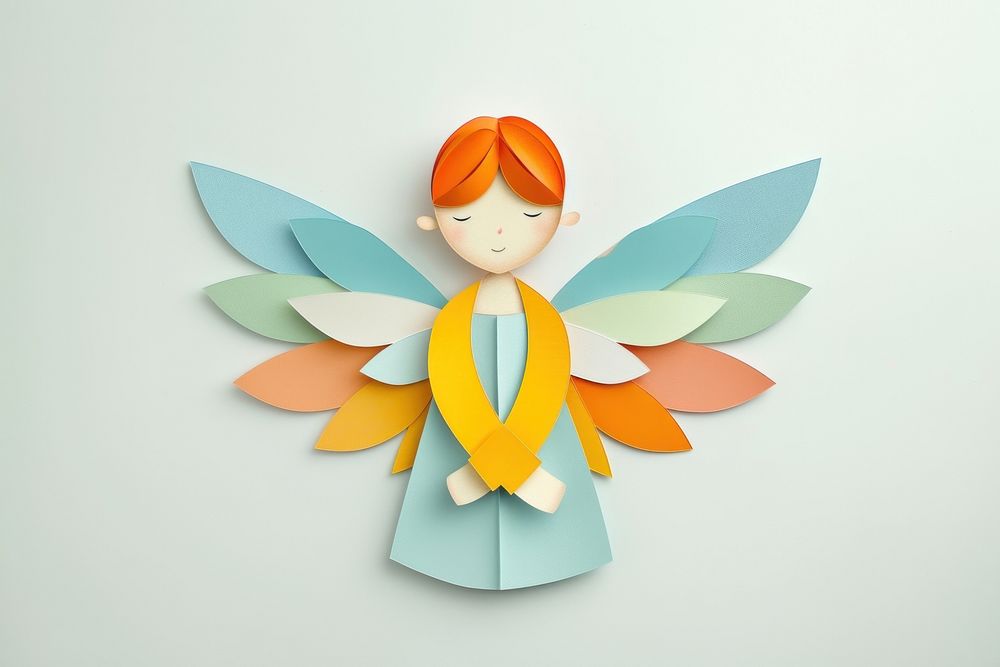 Angel art craft toy.