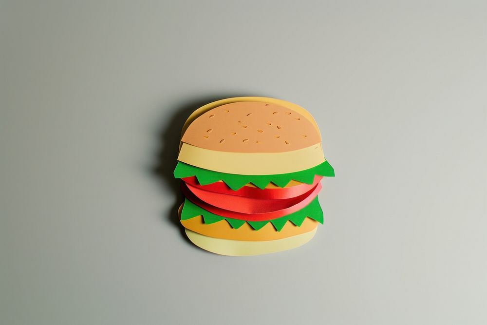Burger food gray background hamburger.