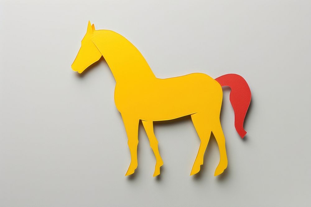 Horse animal mammal representation.