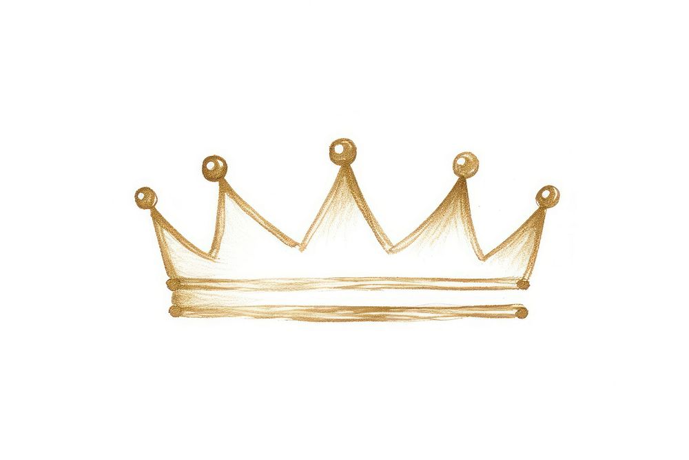 Crowns border frame jewelry tiara gold.