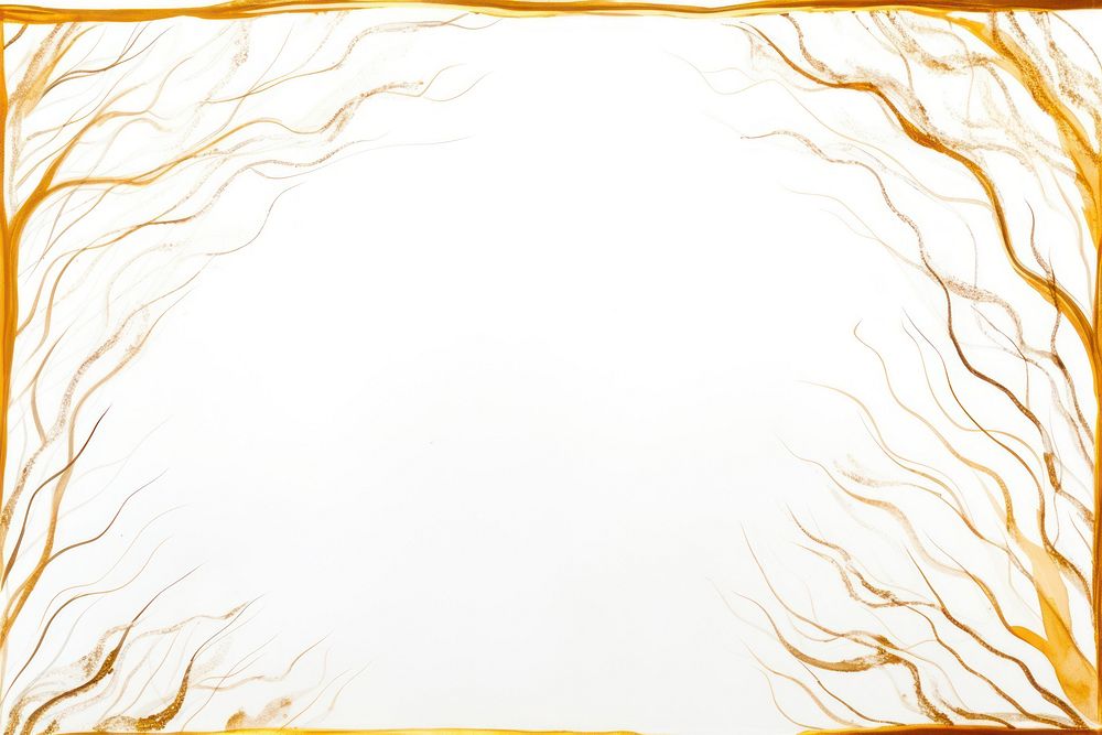 Tree border frame paper backgrounds drawing.