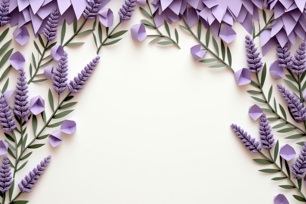 Lavender flowers floral border lavender backgrounds purple.