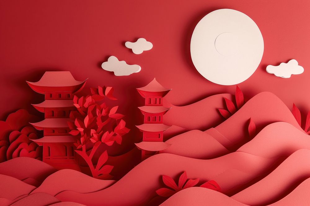 Chinese background art creativity decoration.