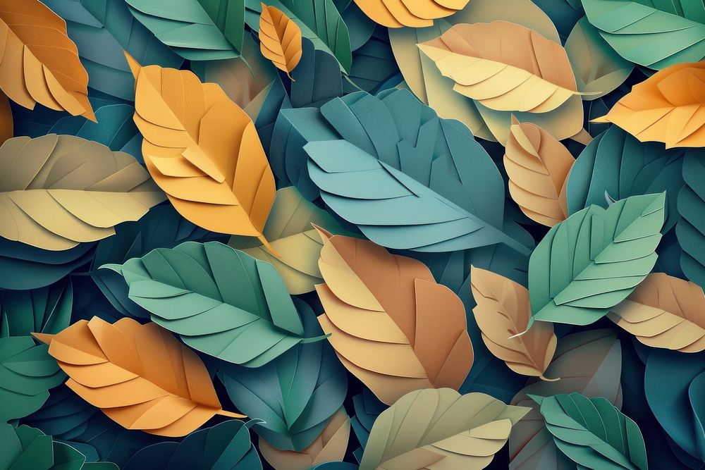Fall leaves background backgrounds pattern plant.