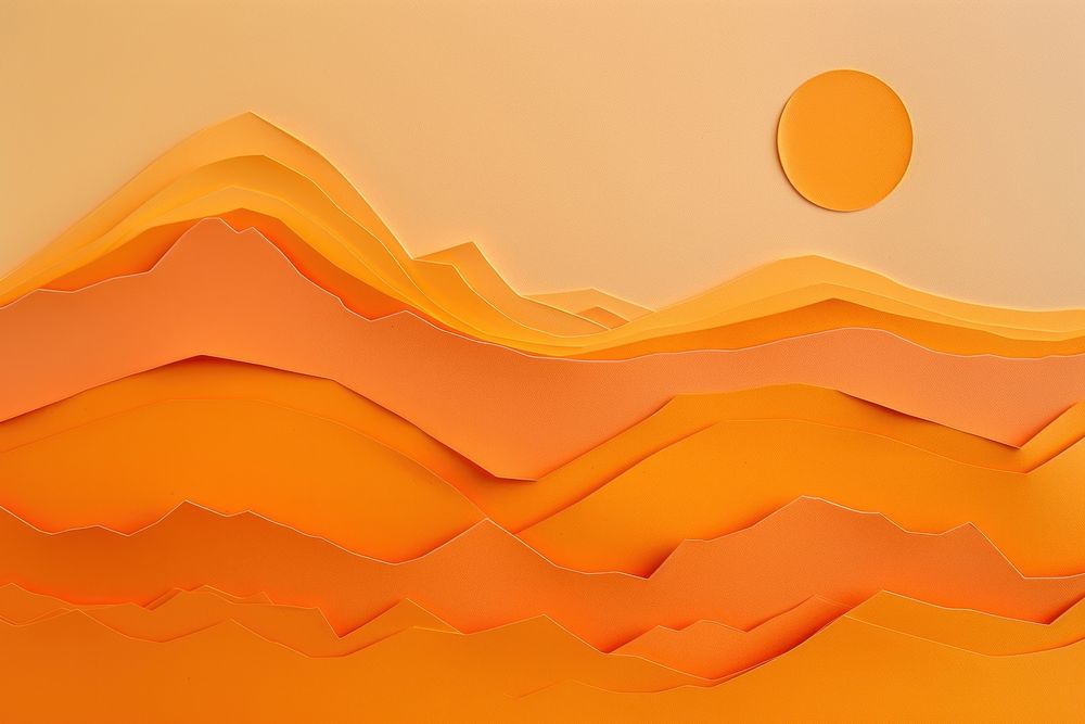 Orange background backgrounds tranquility landscape.
