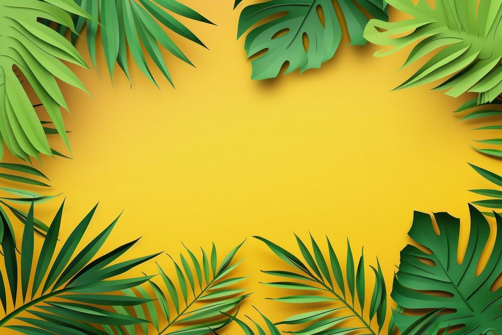 Palm leaves background backgrounds outdoors nature.
