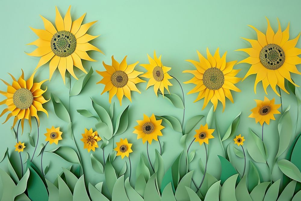 Sunflower background plant art inflorescence.
