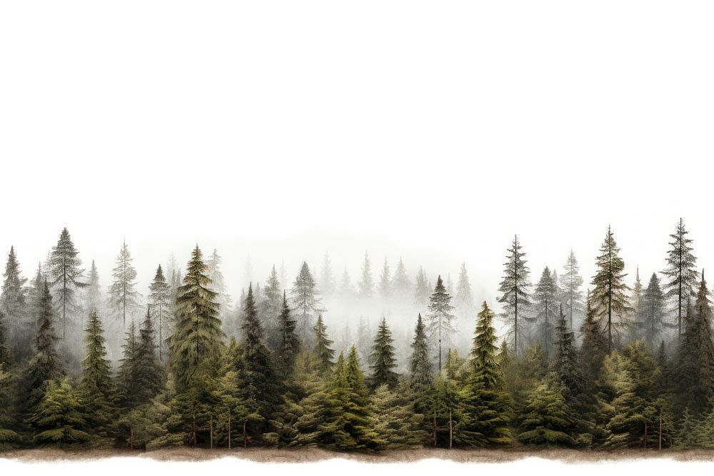 Forest pine backgrounds outdoors.