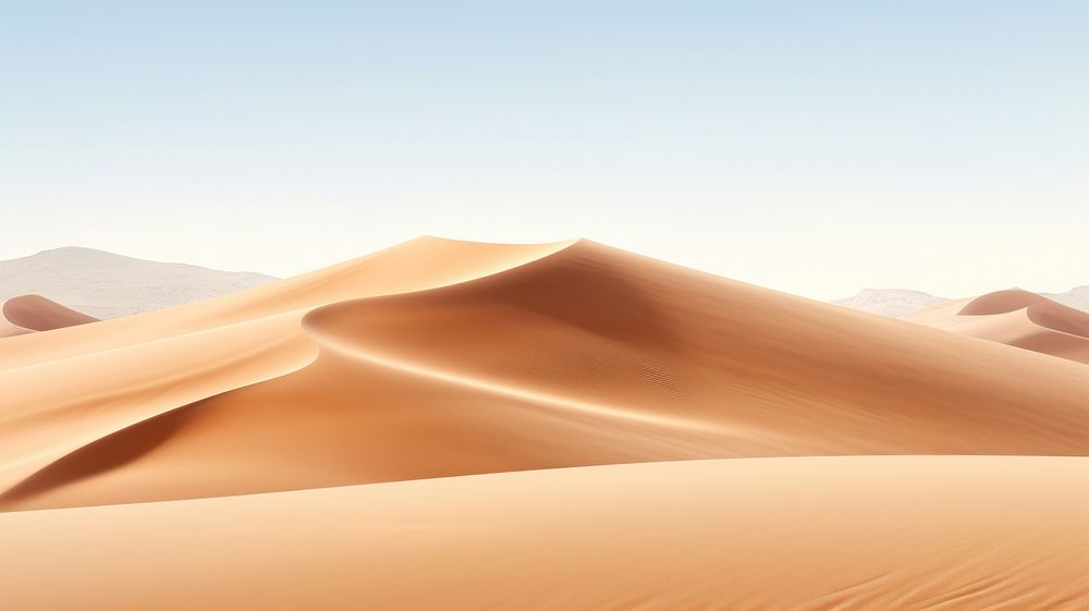 Desert hills outdoors nature sand.