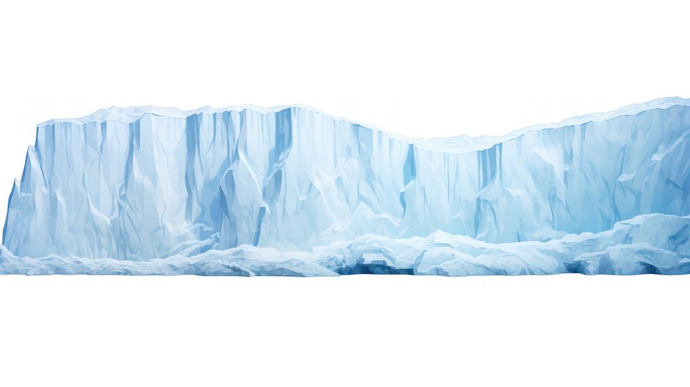 PNG Landscape blue ice cliff mountain outdoors iceberg.