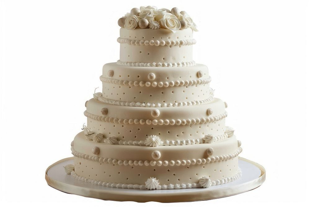 Wedding cake dessert icing cream.