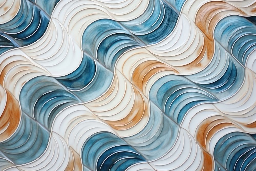 Tiles of river pattern backgrounds art accessories.