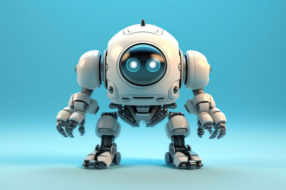 3d robot bomb defuser toy futuristic technology.