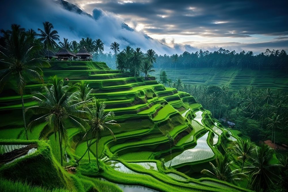 Bali landscape outdoors nature.