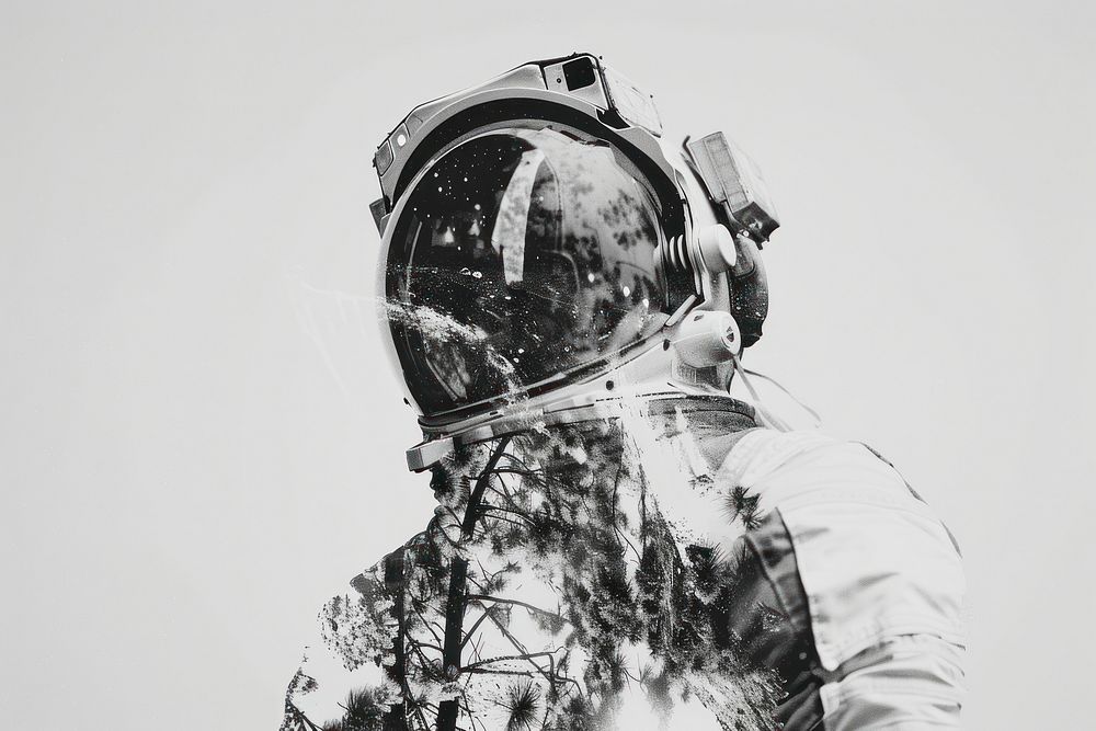 Astronaut world photography helmet adult.