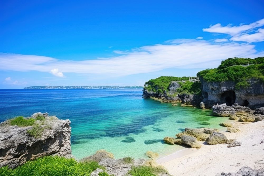 Okinawa outdoors horizon nature.