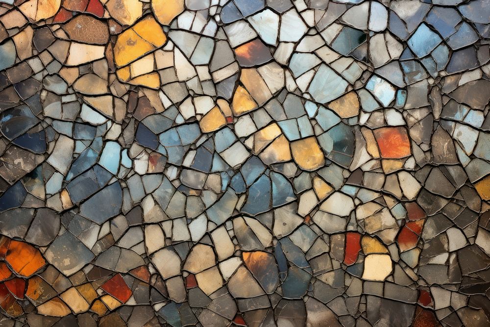 The patchwork of airplan mosaic art backgrounds.