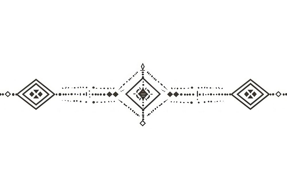 Divider doodle border diamond backgrounds pattern line.