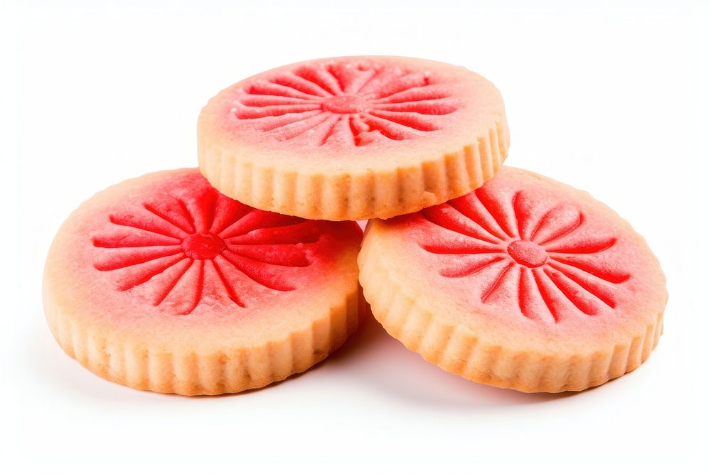 Strawberry biscuits dessert food confectionery.