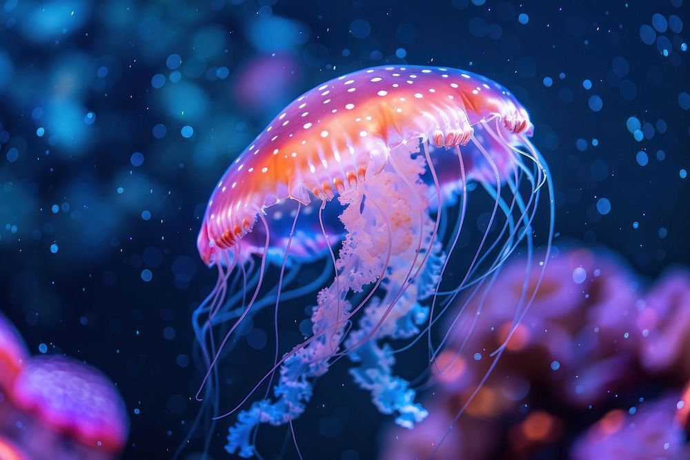 Photography of aquarium jellyfish animal invertebrate.